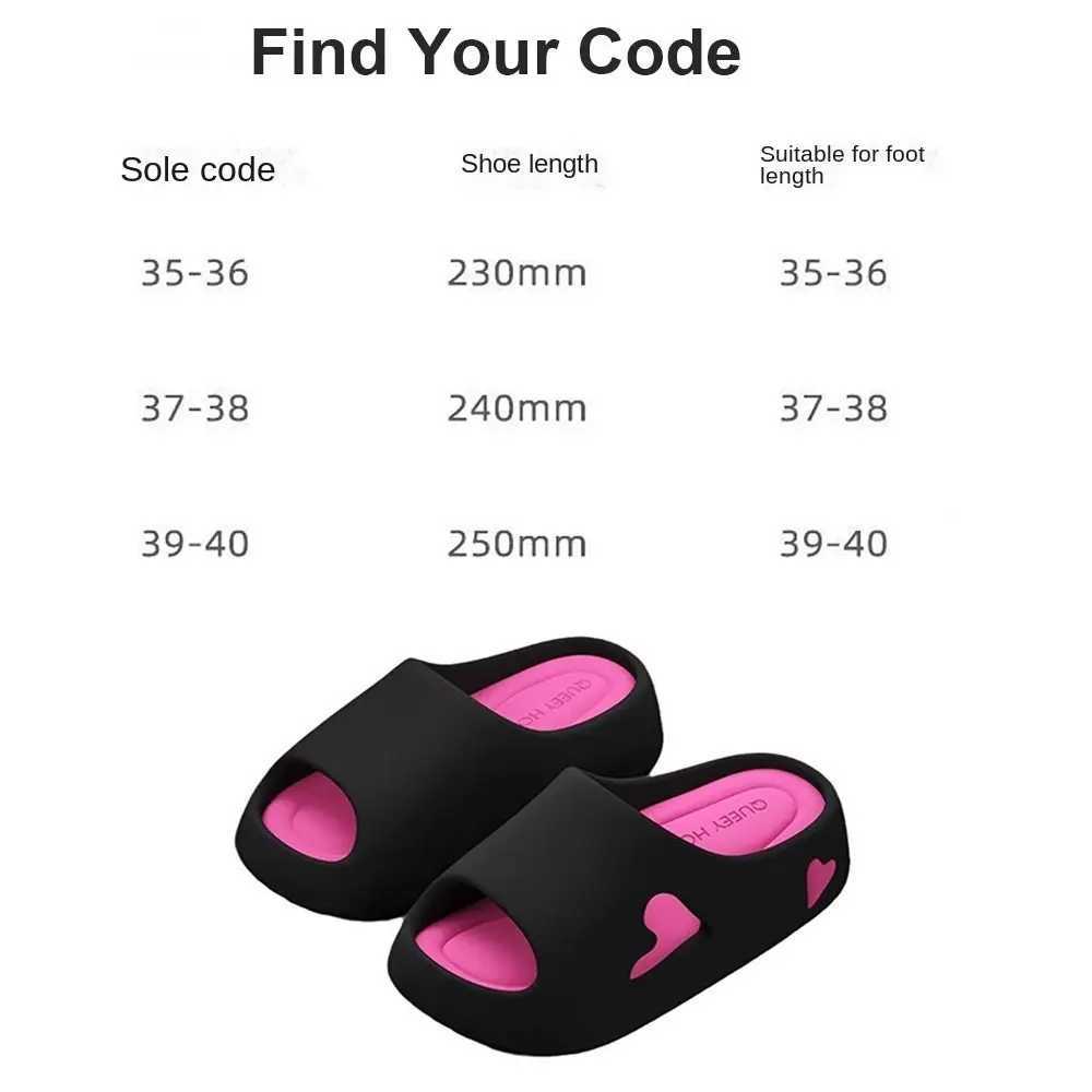 2024 Fi Wens Slippers Sandals Beach Slide Solid Color N-Slip Thick Shower Shoes Suitable for Summer Outing Y250320