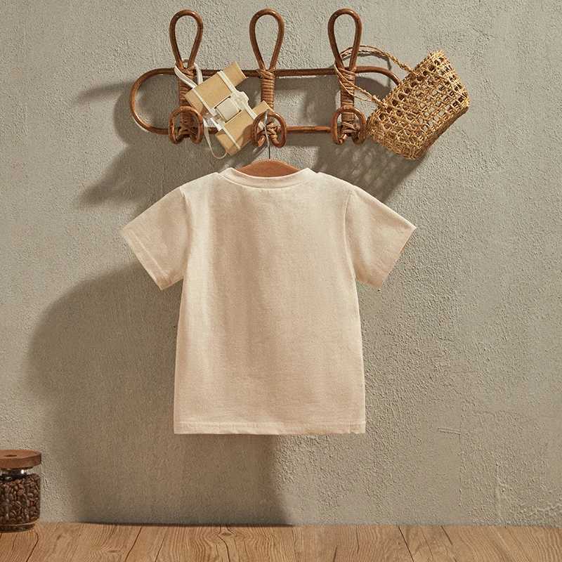 EWODOS 1-6 year baby boy clothing cousin crew matching shirt short sleeved T-shirt jumpsuit baby summer top casual chic cute shirtT250320