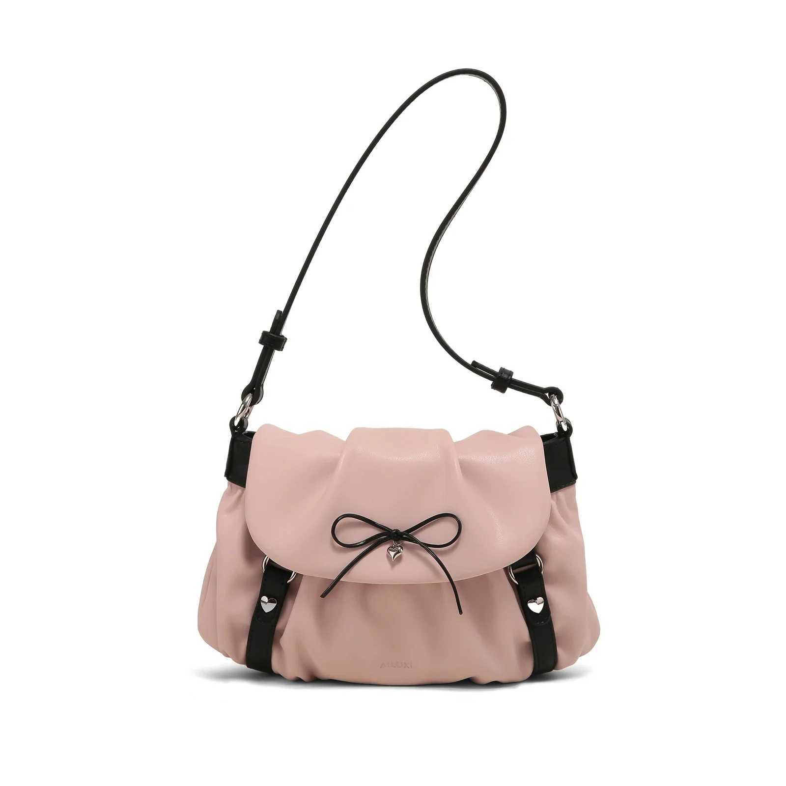 AILUXI Bow Ballet Style Underwear Shoulder Bag Womens Luxury Original Handbag Multi Company Designer Brand Wallet Y250319