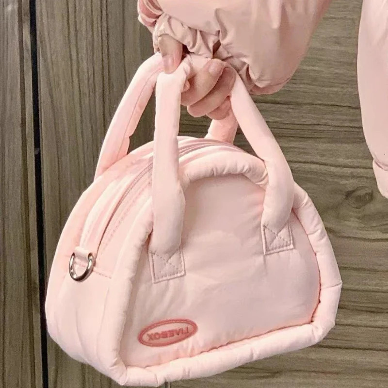 Xiuya Sweet Cute Handbags for Women Fluffy Soft Clouds Casual Crossbody Bag Harajuku Style Summer Fashion Shoulder Bag 250314