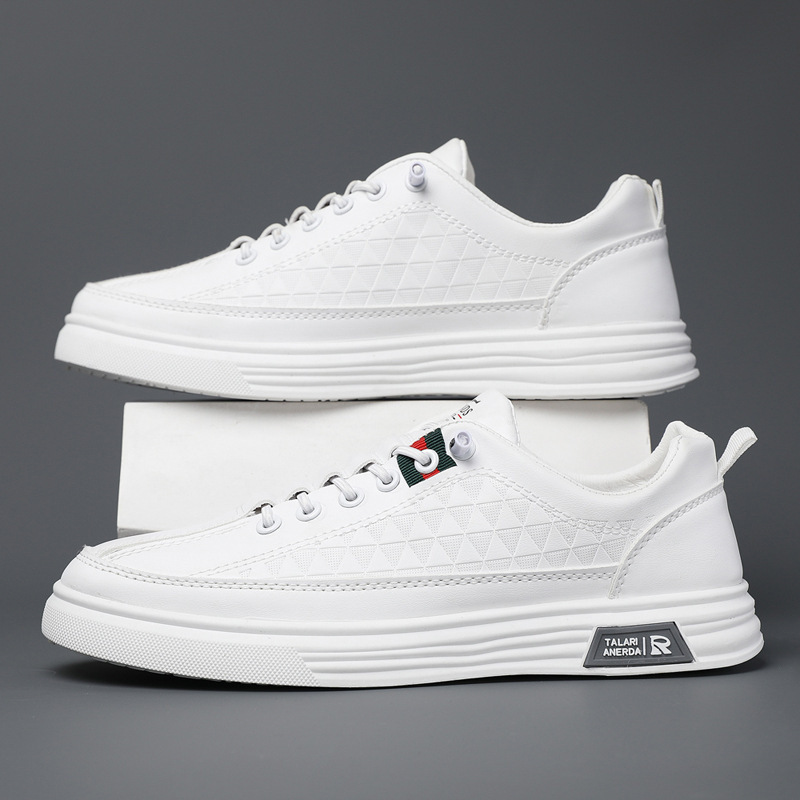 Men's shoes spring new breathable fashion shoes men's casual board shoes LACES free slip-on shoes