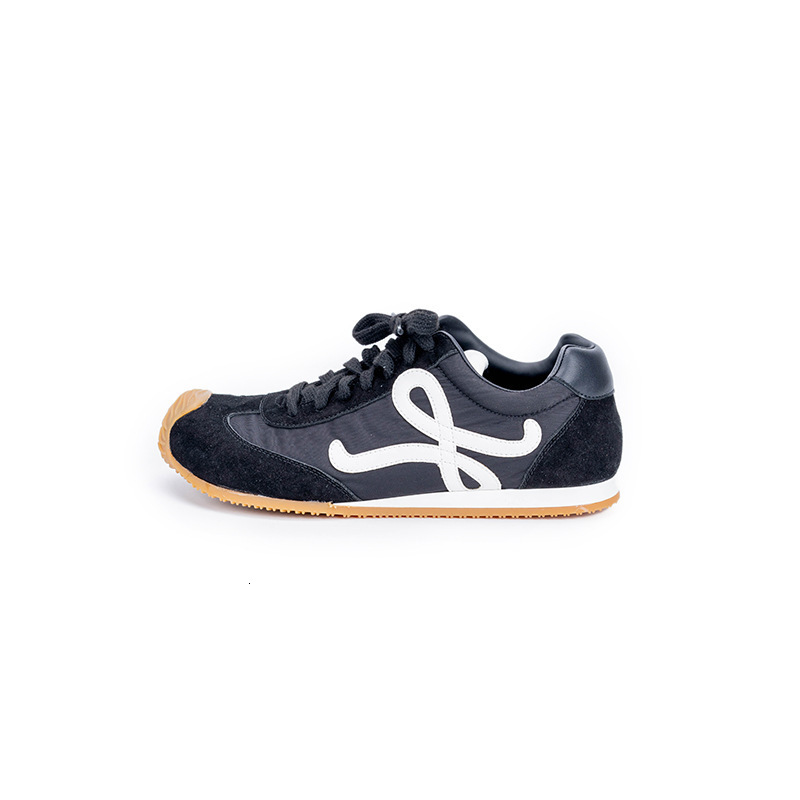 2025 New Luojia Genuine Leather German Training Sports Women's Lace up White Designer Fashion Shoes