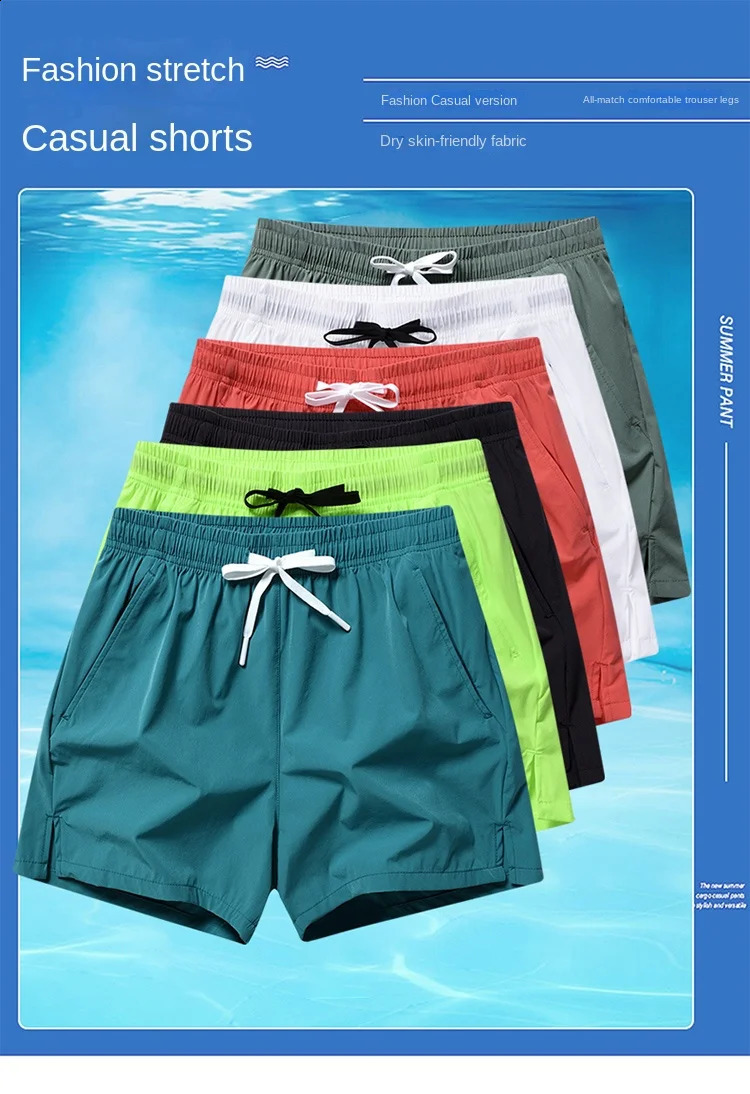 selling sports shorts running pants three piece mens and womens zippered pockets couple in the summer of 250312