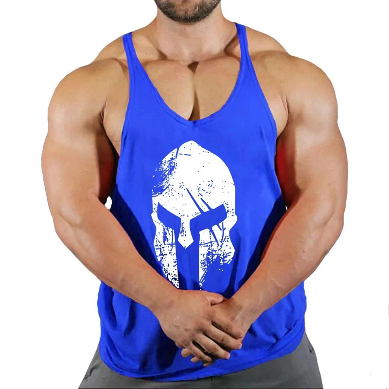 Muscular Man Gyms Mens Clothes Tank Top Vest Gym Bodybuilding and Fitness Stringer Clothing Workout Singlets Shirt Muscle 250320