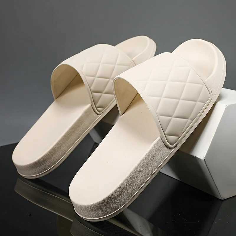 Fi mens slider indoor and outdoor beach design soft bottom bathroom slider casual shoes mens literature couple he slider Y250320