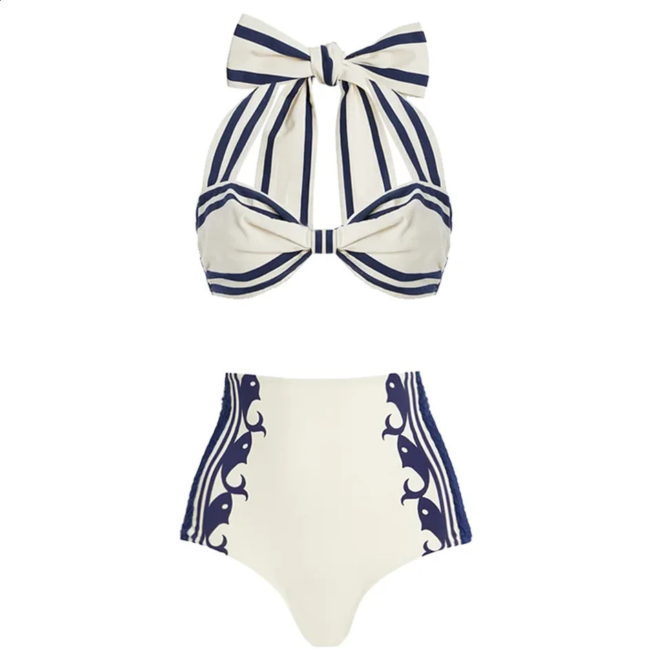 2025 highquality onepiece swimsuit with floral ruffle print push up for womens bikini 250312