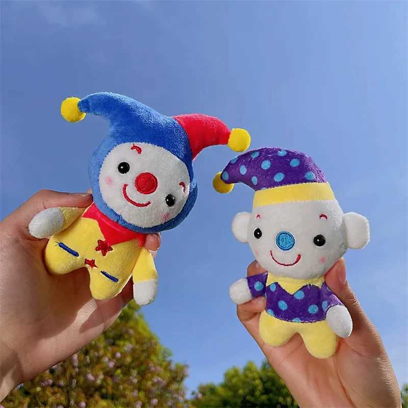Cute Clown Stuffed Toy Keychain Cute Circus Clown Costume Doll Girl Handbag Decoration Fun KeychainXJ250319