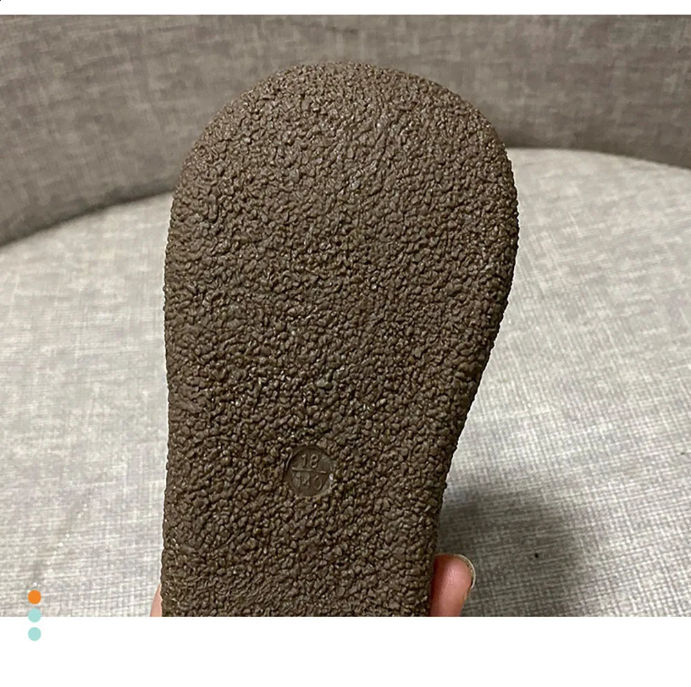Winter Cotton Toddler Shoes For Baby PU Leather Thick Warm Plush First Step Footwear Lightweight Anti-slippery Infant Shoes 250319