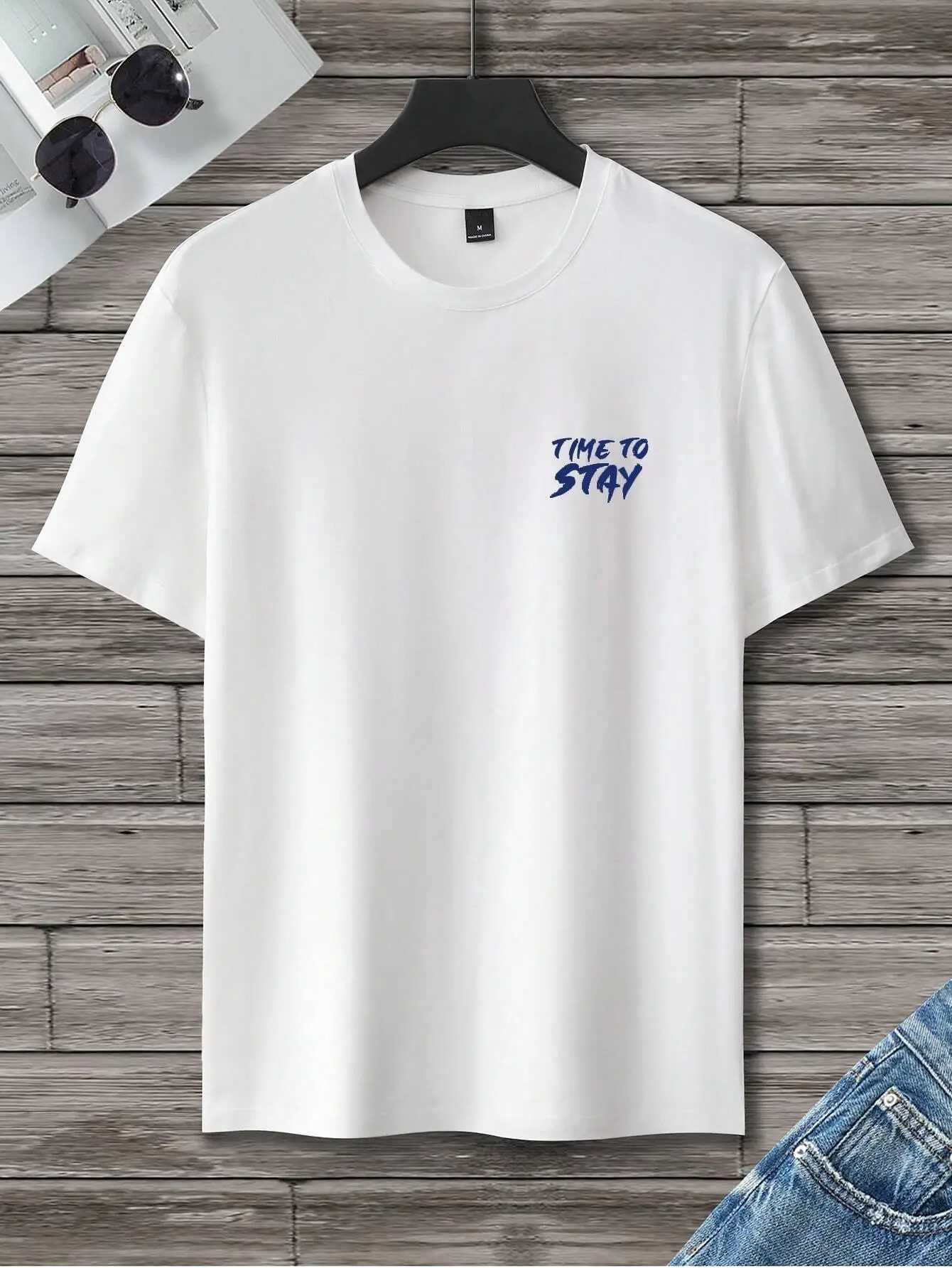 Seek Antidipated Gaze Printed T-shirt Mens Soft Loose T-shirt Breathable Summer Street Hip Hop T-shirt Cotton Loose T-shirtT250319