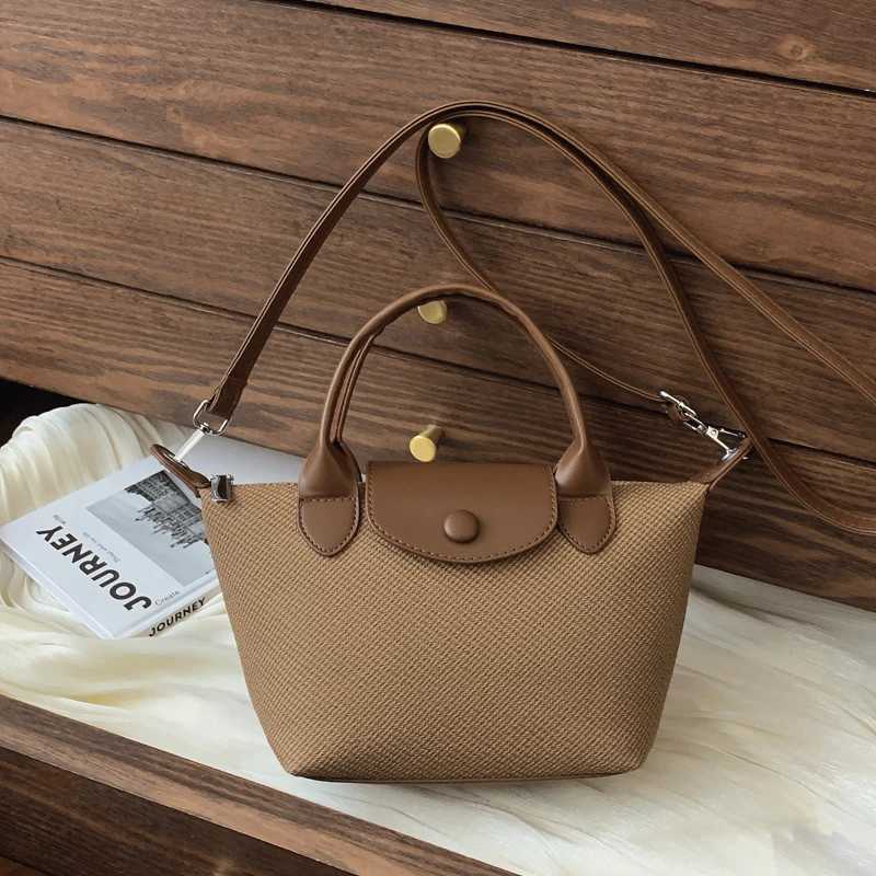 Retro square backpack womens cross shaped bag - high-end textured leather messenger with fashionable chain strap Y250319