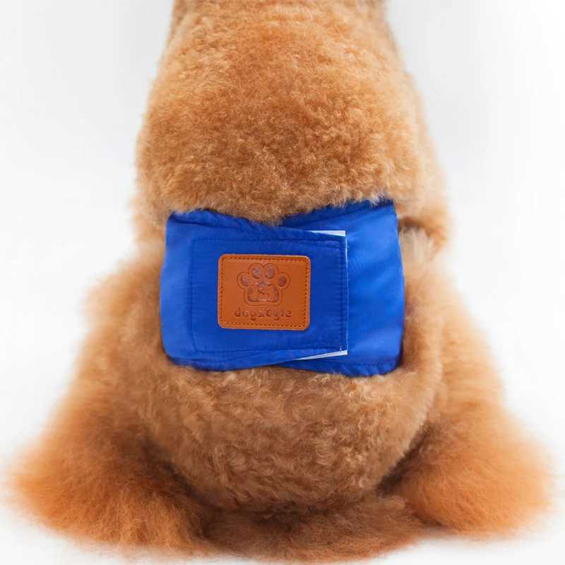 Solid Color Male Dog Diapers Soft Cotton Washable Physiological Panties York Dog Shorts for Small Medium Puppy Pet Supplies Y250320