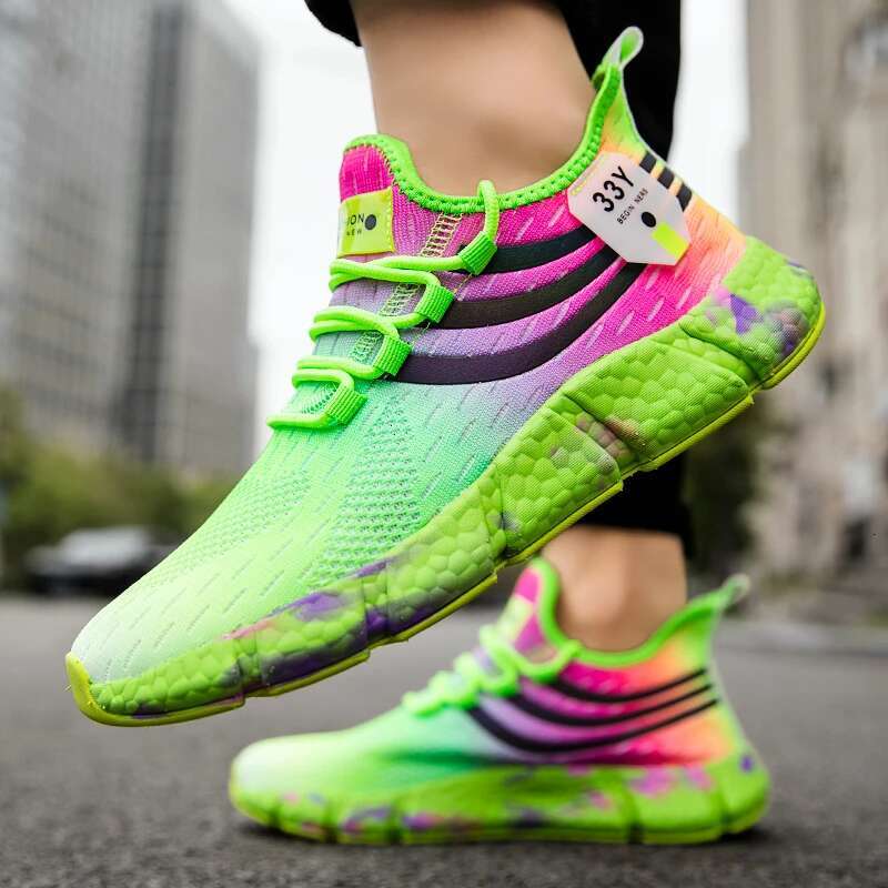 2025 New Air Cushion Designer Fashionable Men's Sports Running Shoes Breathable, Lightweight, Comfortable, Suitable for Women to Wear Non slip Ca