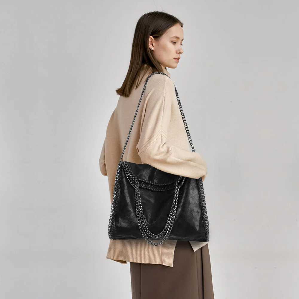 New shoulder chain womens bag luxury handbag 2024 chain bag soft bag high-quality cross body designer Y250319