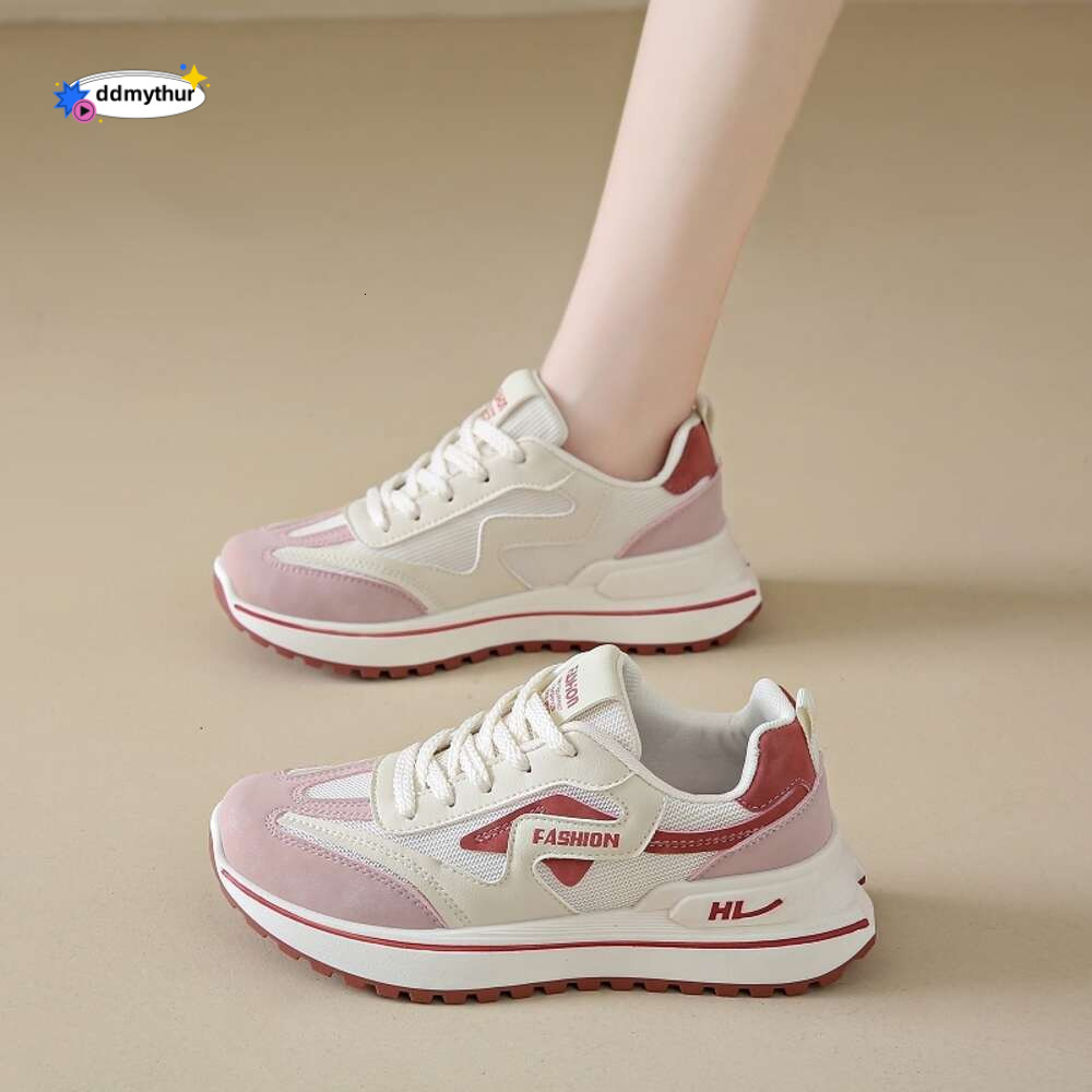 CRLAYDK 2024 New Women's Sneakers Fashion Platform Mesh Casual Comfort Walking Sport Shoes Running Non Slip Tennis for Work ddmythur