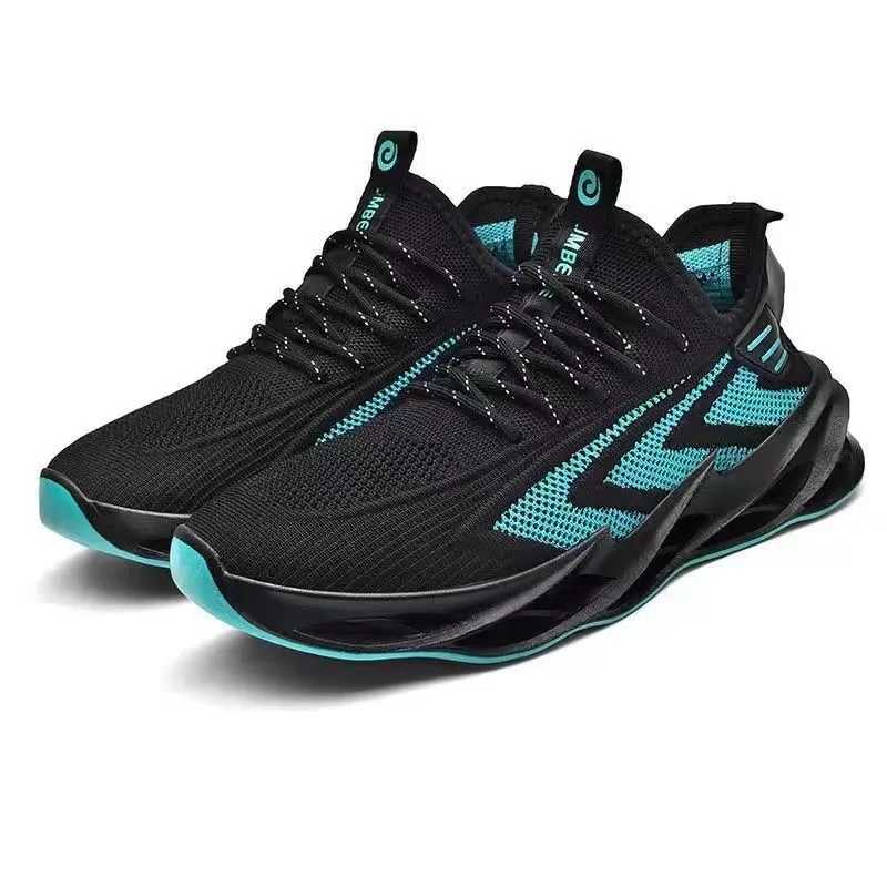 Mens shoes 2024 new trend mens shoes breathable lace running shoes Korean version lightweight casual sports shoes mens shoesW250320