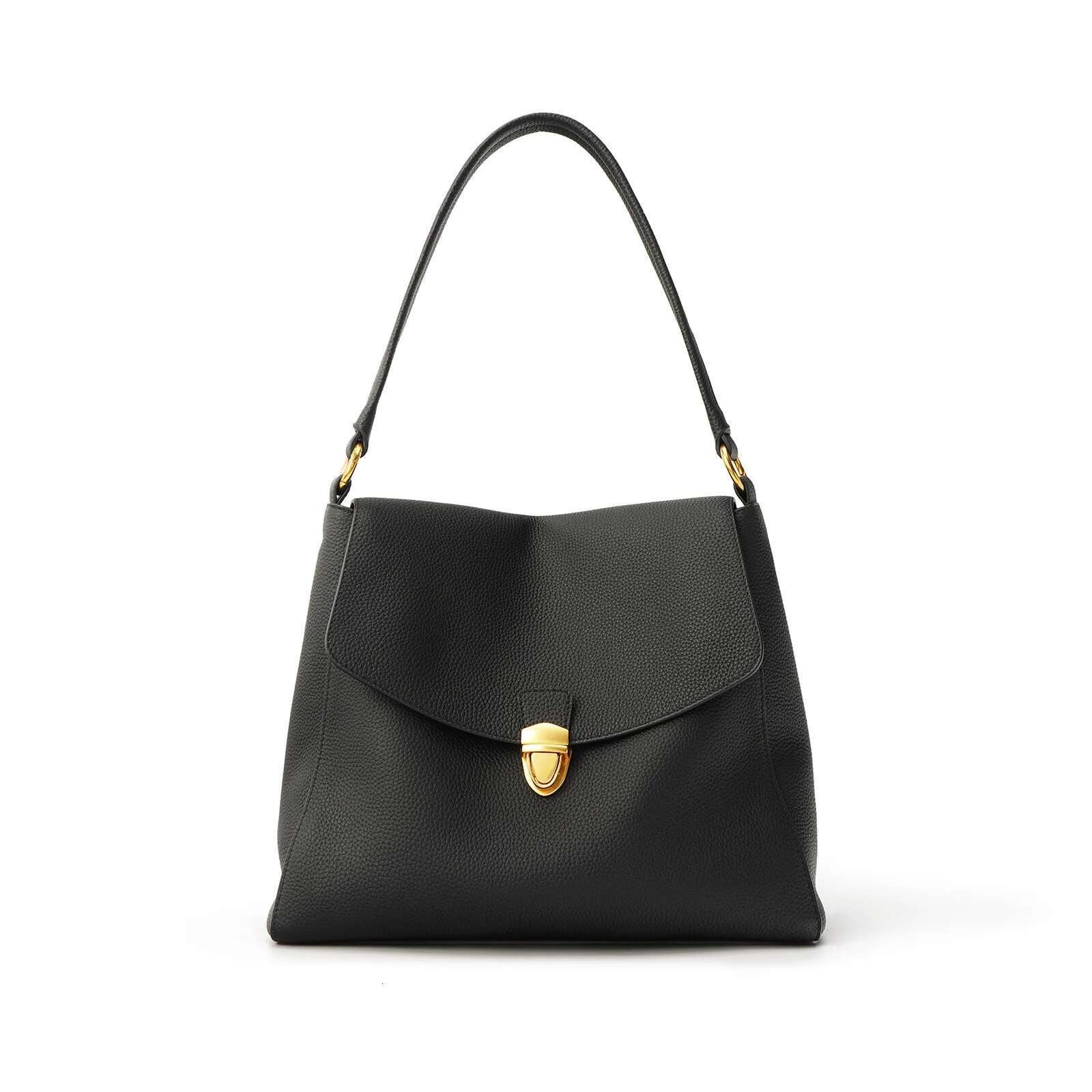 100% Genuine Leather Women Shoulder Crossbody Bag New Tote Designer Large Bag Single Underarm Women's Bagoffcie Ladi