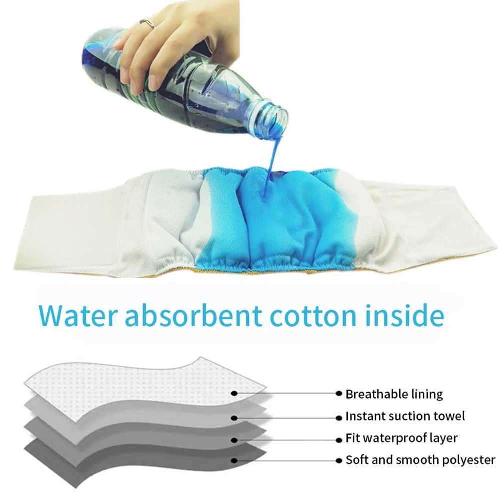 Male dog belly strap reusable boy dog diaper washable suitable for small medium large dogs soft adjustable pet dogs and physiological pants Y250320