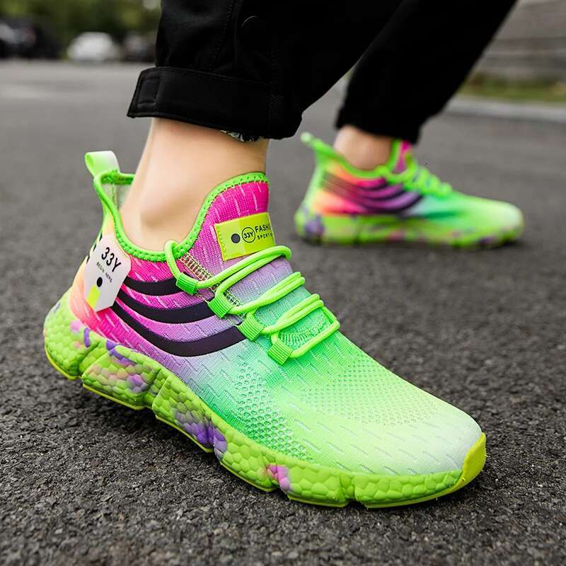 2025 New Air Cushion Designer Fashionable Men's Sports Running Shoes Breathable, Lightweight, Comfortable, Suitable for Women to Wear Non slip Ca