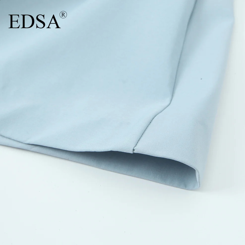 EDSA Woman Back Zipper Party Evening Dresses Women Elegant 3D Bow Decorate Sexy Sleeveless Backless Slim Mini Dress 250314