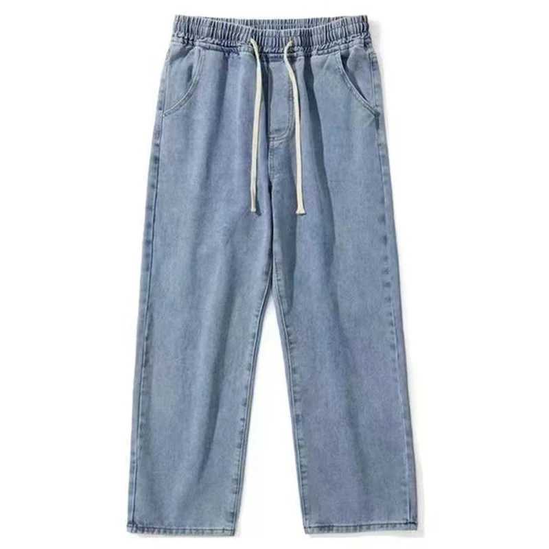 Boyfriend Vintage Fashion Straight Casual Loose Denim Cargo Pants Men Designer Prints Star Jeans Streetwear Loose Wide Leg JeansT250319