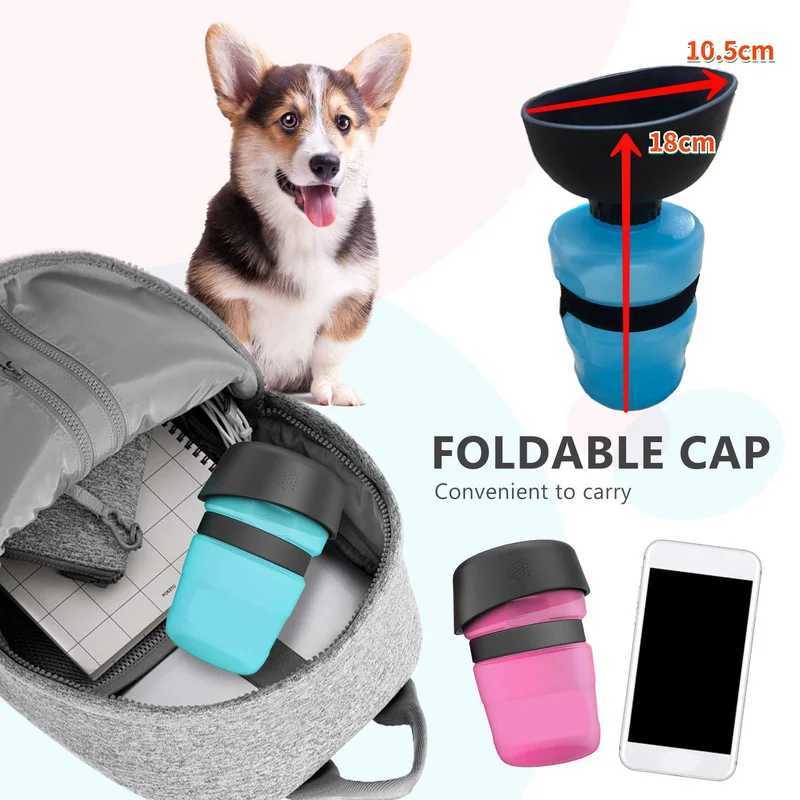 Portable dog water bottle foldable pet water bowl pet water bowl pet water bowl Y250319