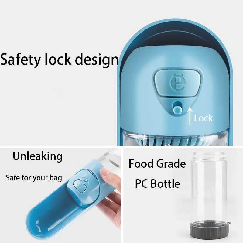 1 portable pet dog water dispenser used for small dogs pet products travel puppy water bowls outdoor pet water dispensers Y250319