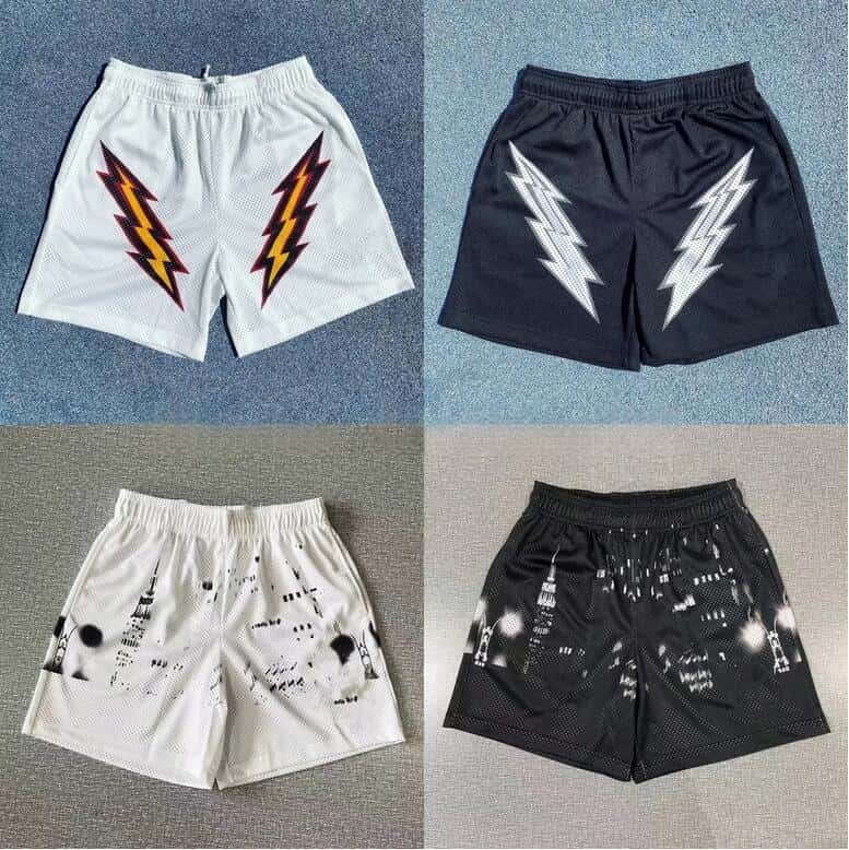 Ees Shorts designer mens mesh short swim shorts man womens basketball short pants running fitness loose fit football sport quarter biker pants Ericlys Emanel Shorts