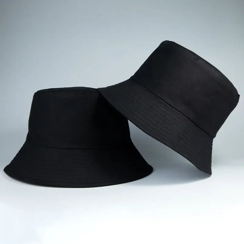 Unisexe Reversible Bucket Hats Man Women Cotton Fisherman Cap Girl Boy Daily Vacation Chapeau Bob Casquette Gorras 250320