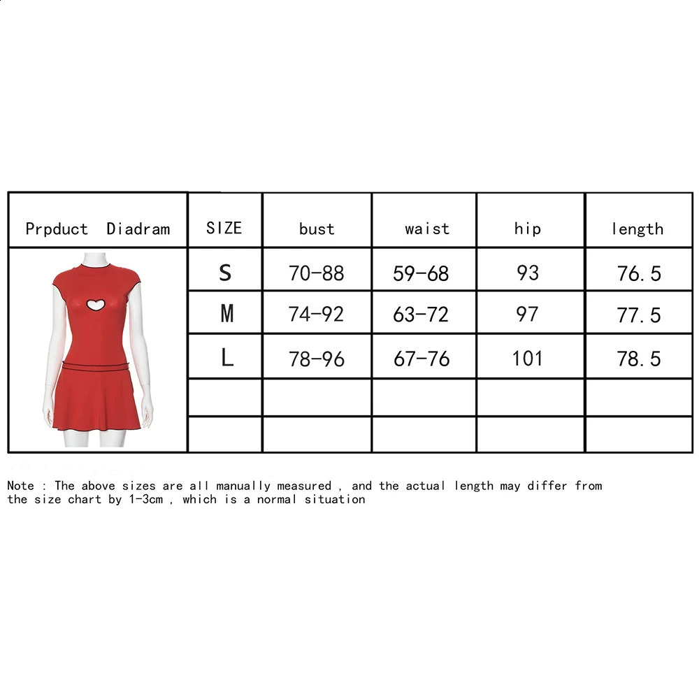 European and American heart-shaped hollow pattern solid color dress summer street sexy womens party 250314