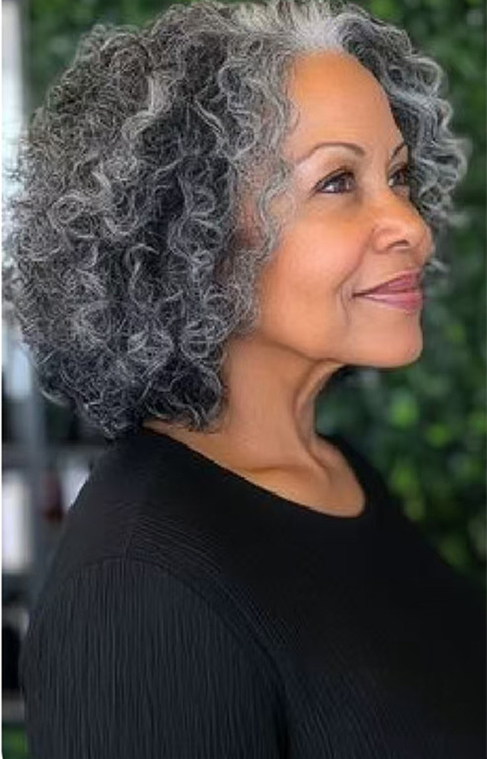5x5 Hd Lace Raw virgin gray human hair wigs bob salt and pepper black mixed white deep curly short grey wigs softly celebrity style