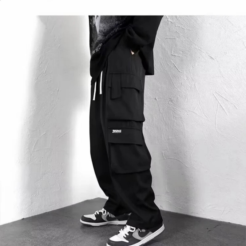 Sports pants for men autumn freight Youngla fitness center largesized sports clothes Trousers loose fit 250319