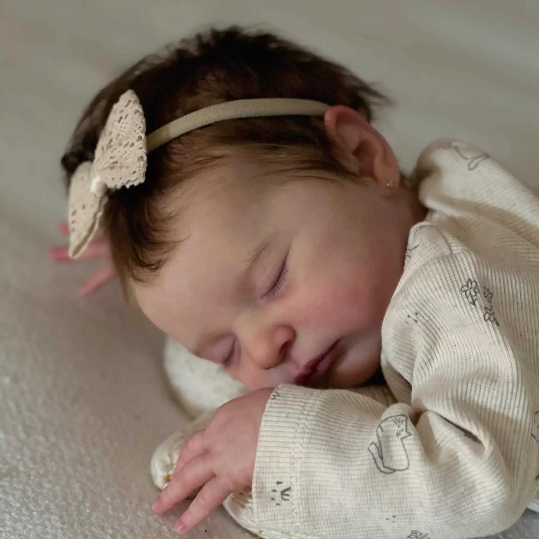 50 CM Soft Silicone Sleeping Reborn Baby Doll Toy For Girl 20 Inch 3D Skin With Visible Veins Like Real Kid for girl birthday Gift W250320