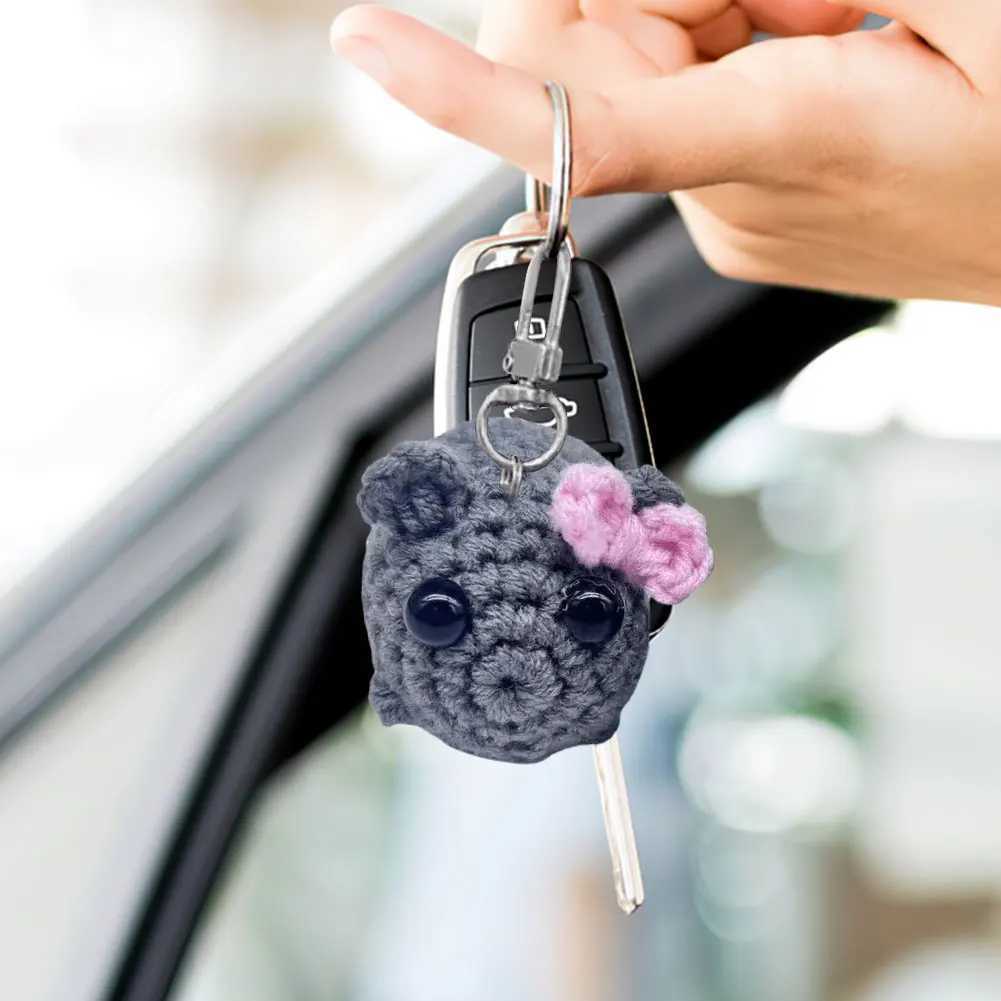 Sad hamster meme sound music plush toy cute hamster plush keychain shape soft toy stuffed animal doll keyring keychainXJ250319