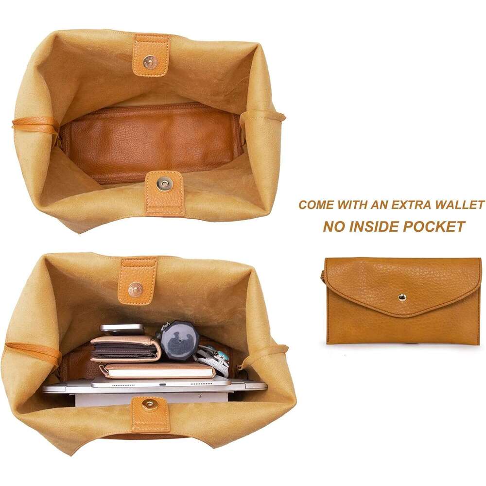 Slouchy Hobo Bags for Women Soft Designer Shoulder Purses Ladies Top Handle Handbag