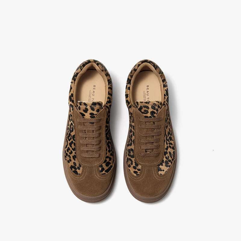 2025 With Box Designer shoes sneakers Leopard print sneakers for women's Beautoday