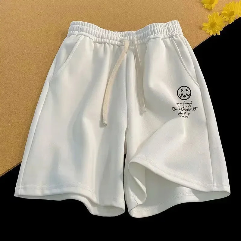 M8XL Oversized Shorts Men Thin Casual Wide Leg Versatile Trend Loose Sports for 250312
