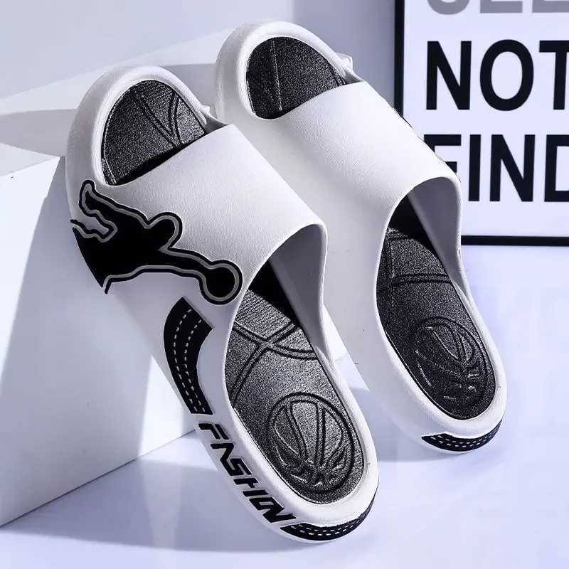 House indoor finger press mens shoes life Ro M slider flip cover walks around his bathroom 2025 style Y2k trend Eva Y250320