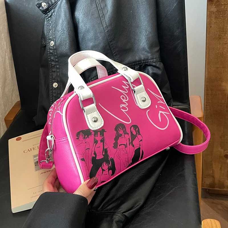 2025 Fashion Graffiti Handbag and Wallet Small Womens Bag Brand Designer Luxury Shoulder Bag Small Hand Bag Womens Messenger Bag Y250319