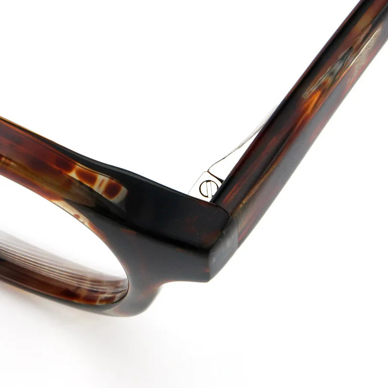 Men Glasses Frame Fashion Thick Acetate Square er Myopia Eyewear Handmade Optics Women Prescription Eyeglasses 250320