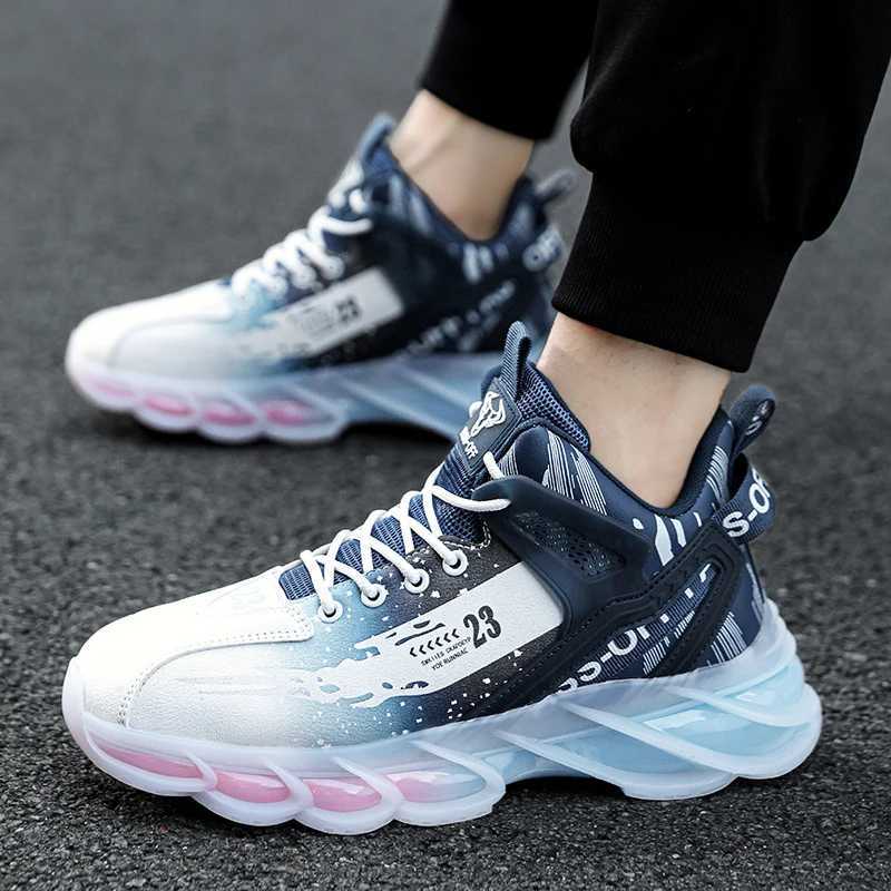 Mens fashionable high-quality casual sports shoes for running walking and joggingW250320