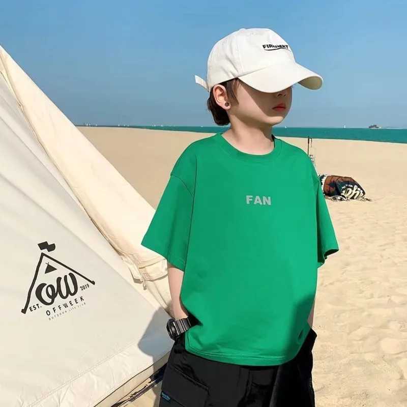 Short sleeved T-shirt childrens T-shirt baby summer clothing baby T-shirt boys clothing boys topT250320