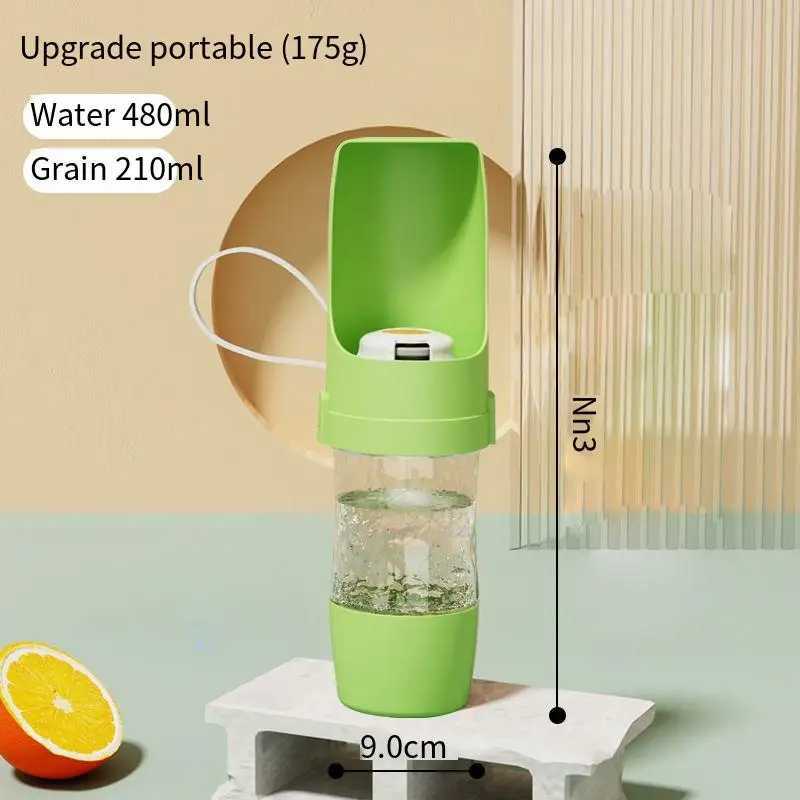 Dog Water Bottle Dog and Pet Outdoor Accompanying Cup Portable Dog Kettle Walking Dog Water Bottle Feeder Dog Supplies Y250319