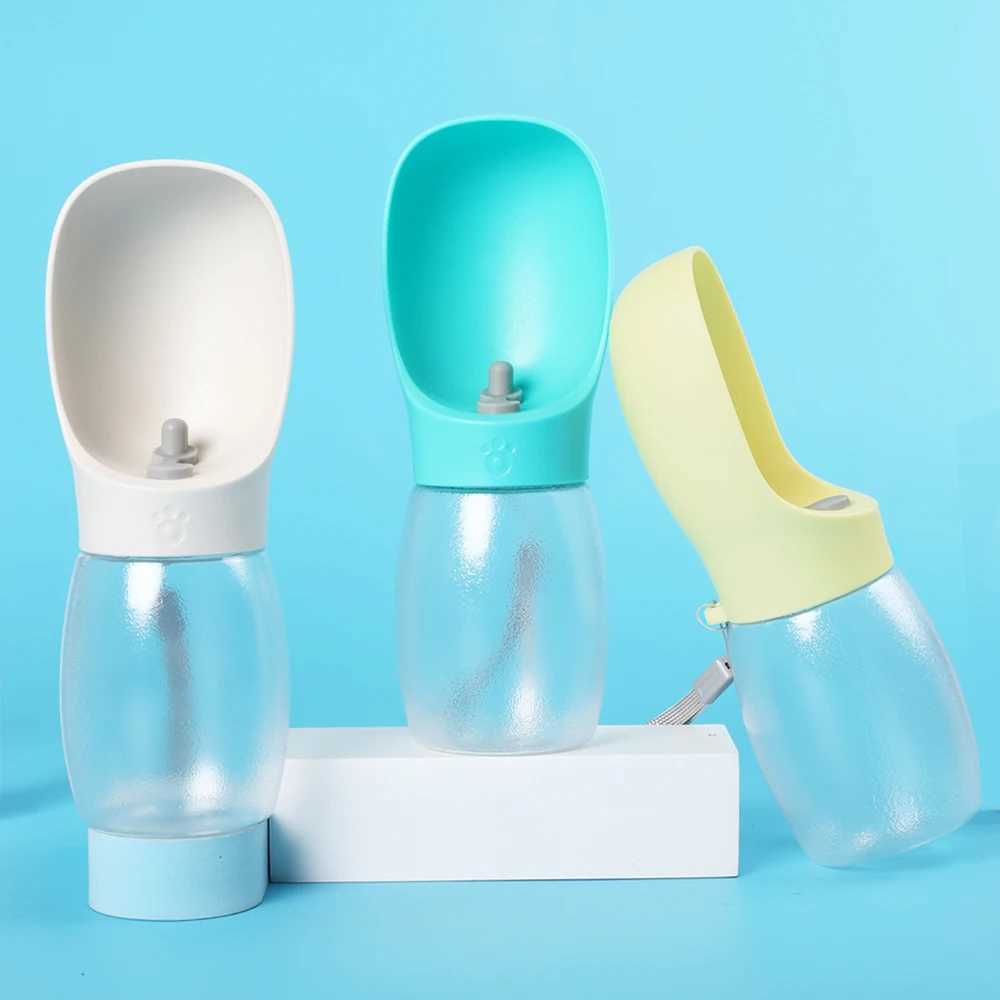 Dog water dispenser for small large dogs cats walking leak proof and Chihuahuahabat drinking bowls Y250319