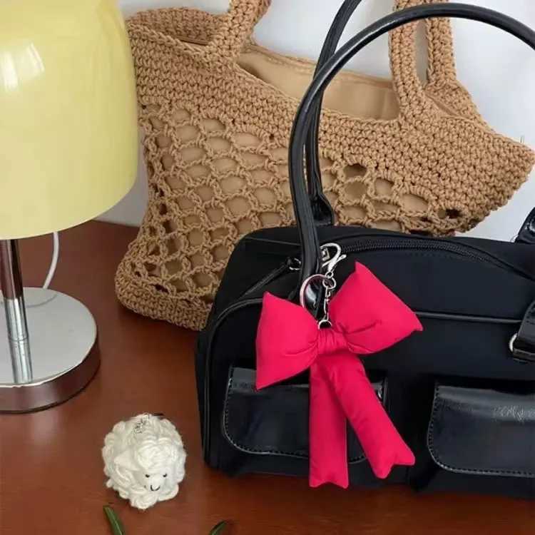 Y2K Sweet Bow Keychain Fashion 3D Bow Girl Keychain Fashion Bag PendantXJ250319
