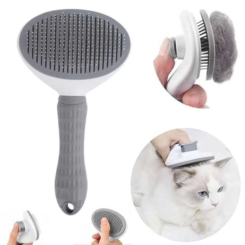 DHpet Pet Brush Cat Hair Cleaner Dog Cat Combing Comb Artifact Cat Comb To Remove Floating Hair