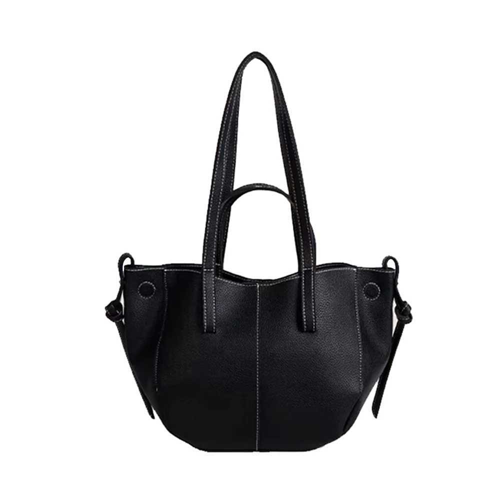 Soft leather niche wing bag high-end sensory large capacity handbag Y250319