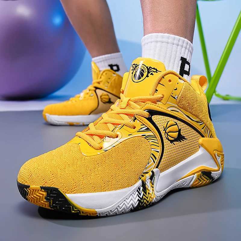 Mens basketball shoes athletic shoes high top classic retro anti slip running shoes gym training Zapatillas Hombre size 39-48W250320