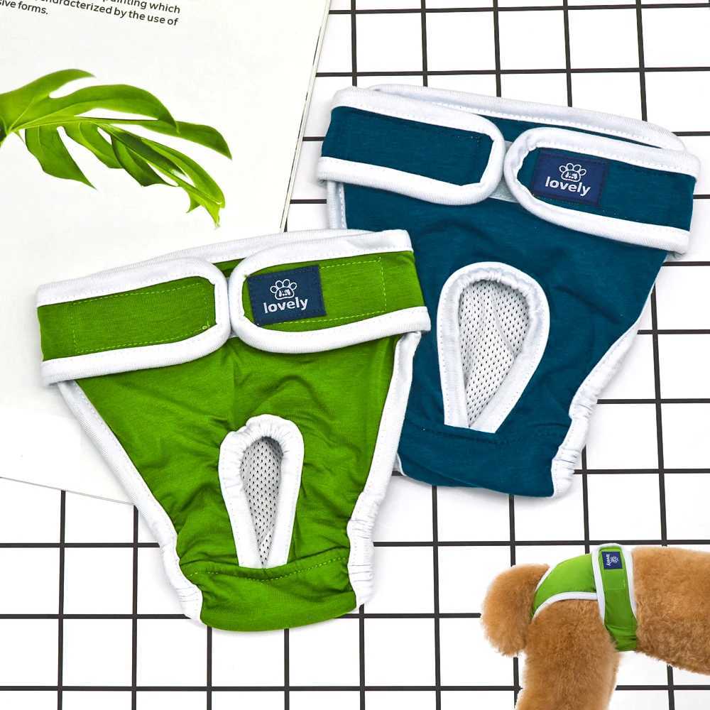 Dog physiological underwear washable dog diaper soft womens dog shorts mens sanitary underwear Y250320