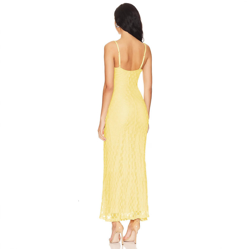 2024 Summer High End Temperament Pure Desire Style Evening Dress Slimming Strap Skirt For Women