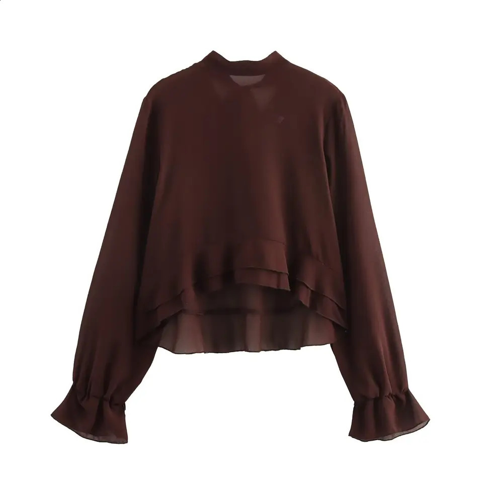 Trafshe shirts and womens retro clothing sales long sleeved sexy summer spring tops 250319